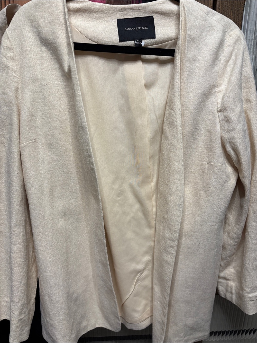 Banana Republic Beige Blazer